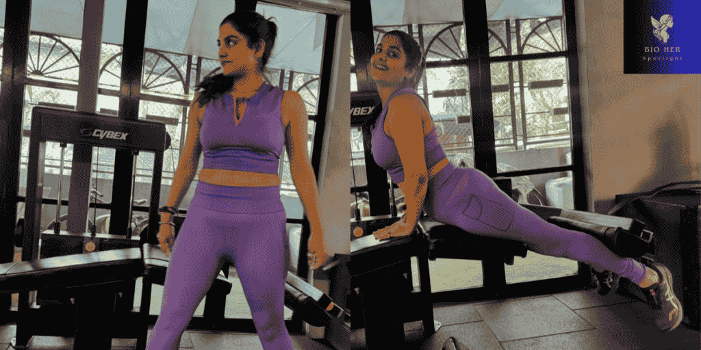 Hema Sharma in GYM