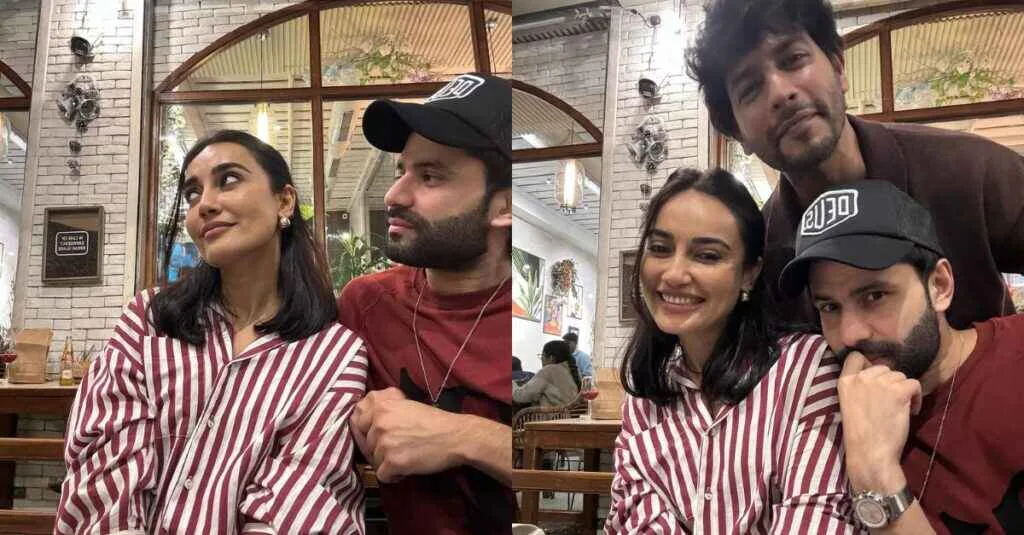 Surbhi Jyoti with her Brother 