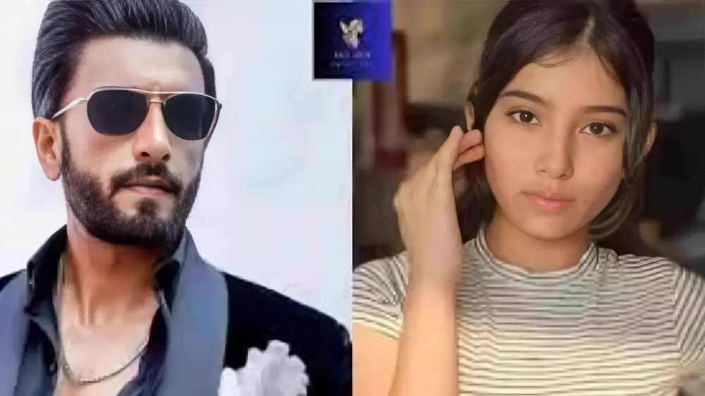 Sara Arjun with ranveer Singh 