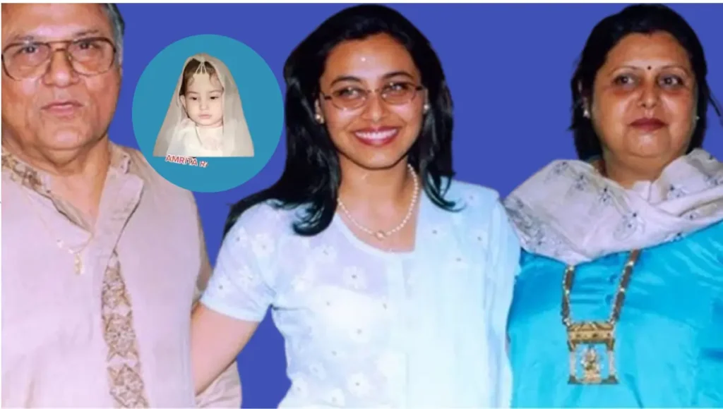 Amrita Rao Early Life: With Parents अमृता राव का प्रारंभिक जीवन 