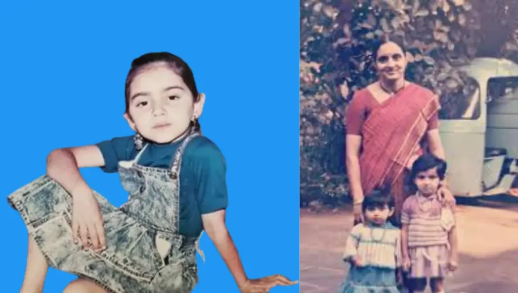 Shruti Marathe with Her Mother