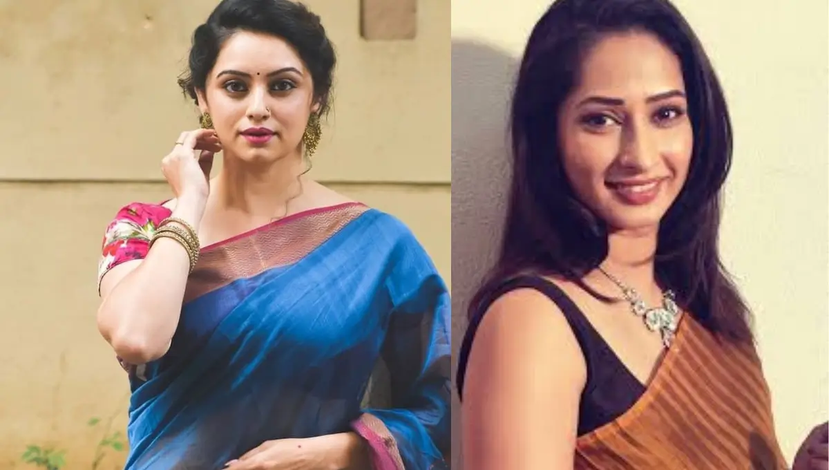 Shruti Marathe with Her Sister Priya Marathe