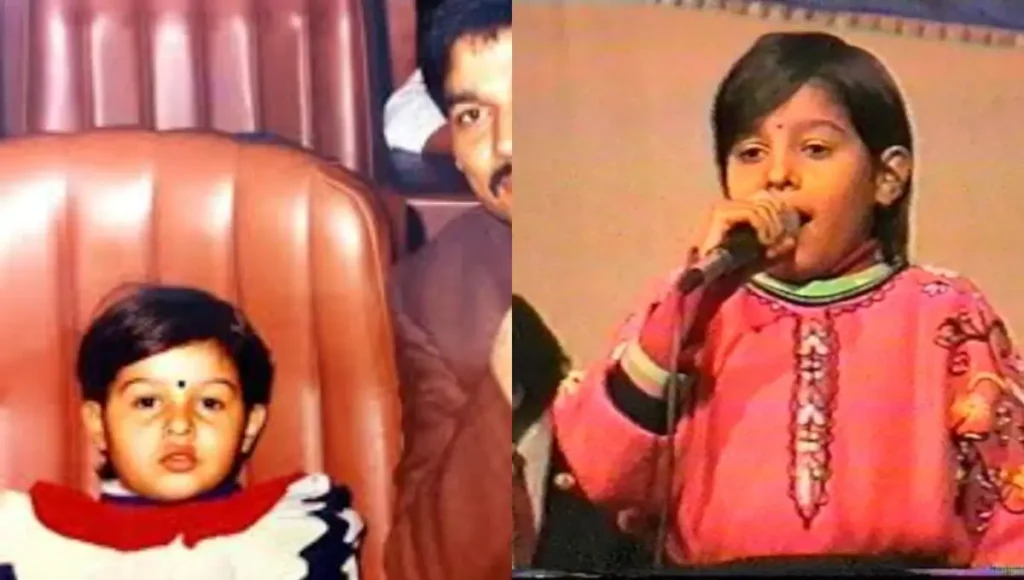Sunidhi Chauhan Early Life: सुनिधि चौहान का प्रारंभिक जीवन Sunidhi Chauhan childhood Photo