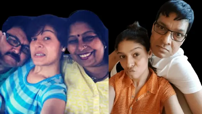 सुनिधि चौहान का परिवार