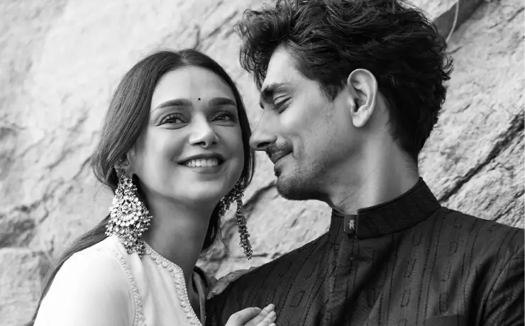 Aditi Rav with Husband Siddharth 