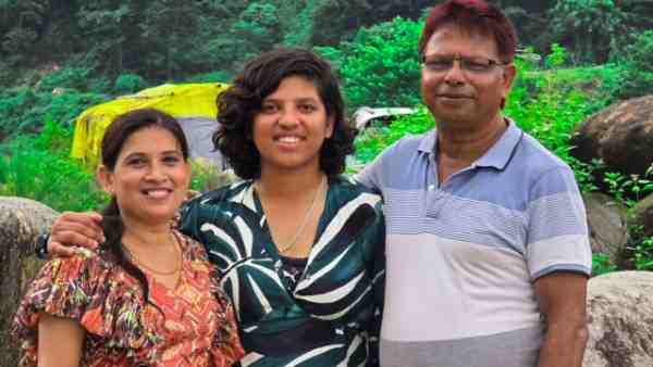 Richa Ghosh Family Mother & Father 
