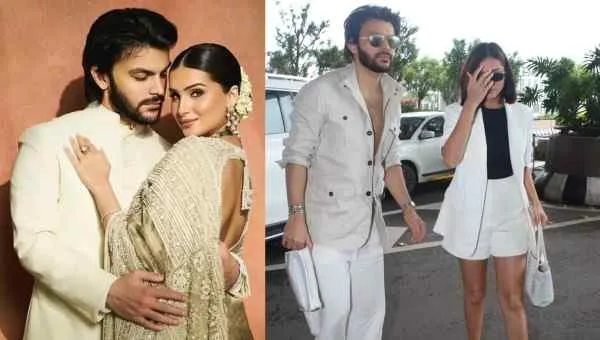 Tara Sutaria with Lover Veer Pahadiya 