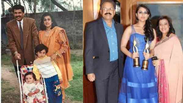 Parineeti Chopra News 2025, Age, Height, Husband, Baby, Family and More: परिणीति चोपड़ा की जीवनी 4 Parineeti Chopra With Parents, father Pawan chopra and mother reena chopra