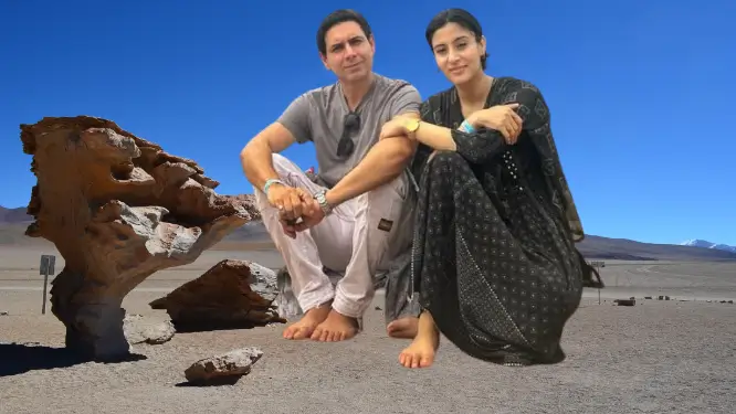 Ashlesha Sawant With  Sandeep Baswana