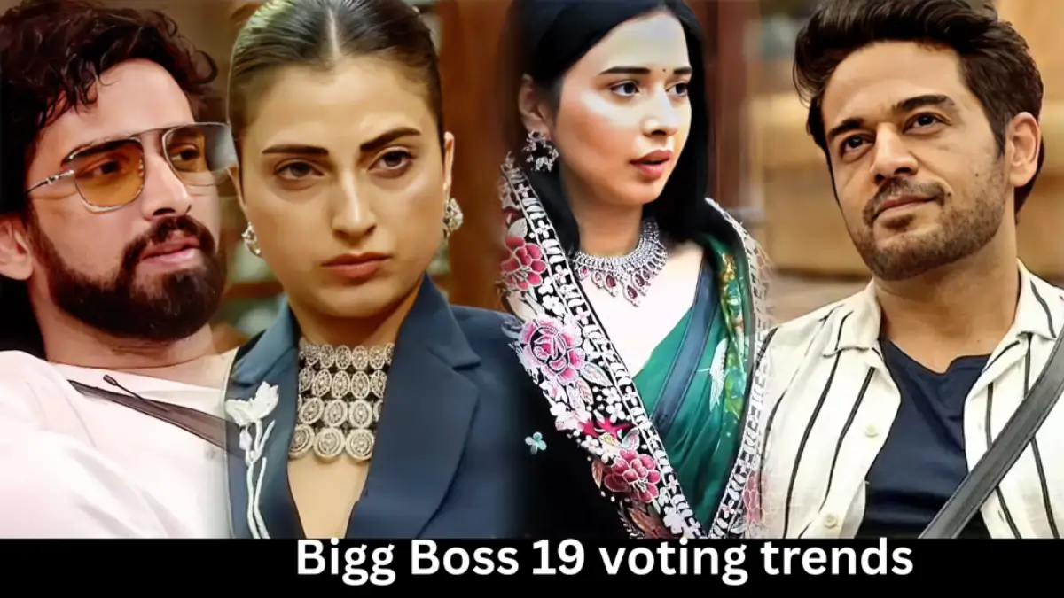 Bigg Boss 19 voting trends