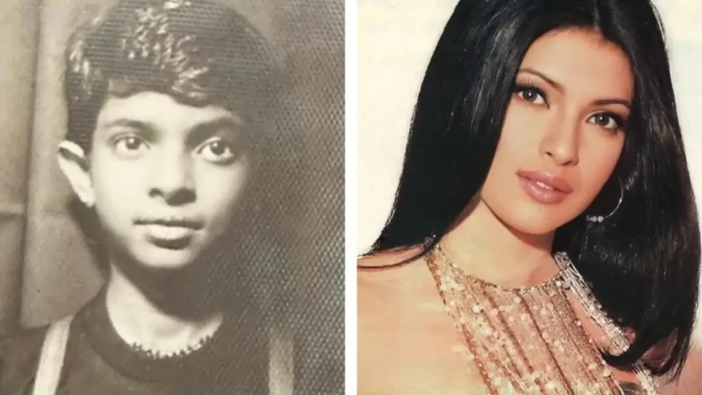 Priyanka Chopra Childhood photo