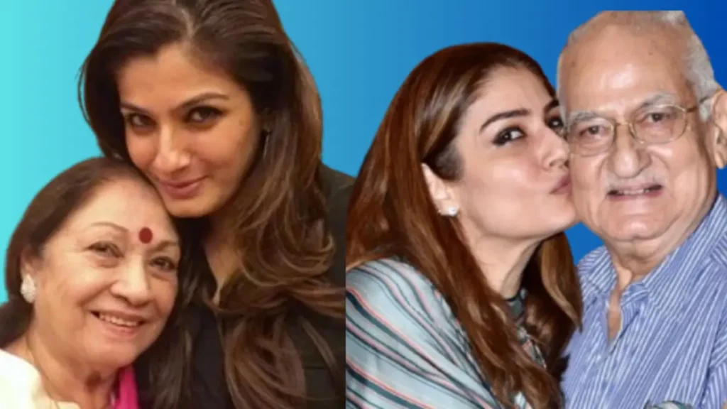 Raveena Tandon Parents 