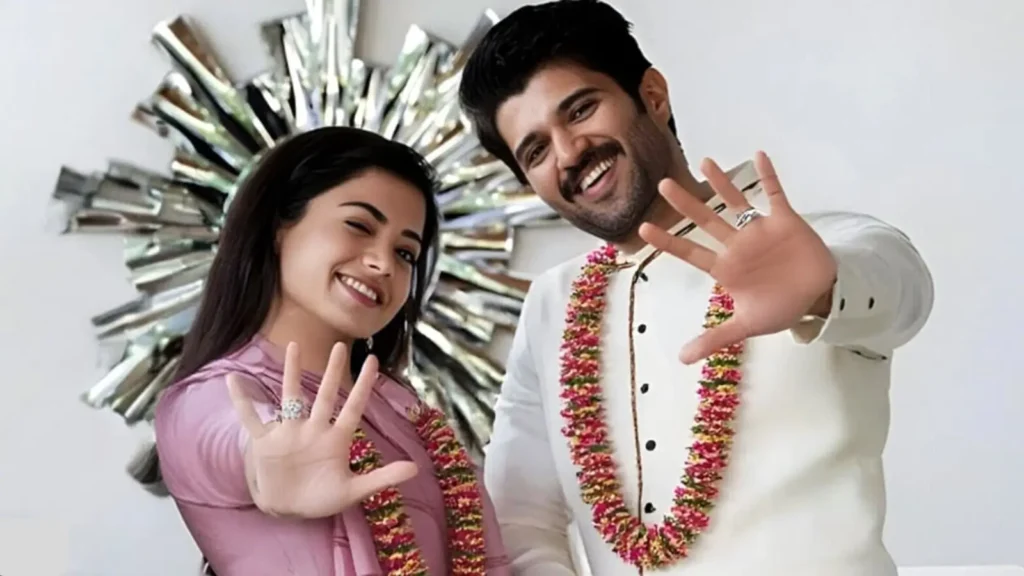 विजय देवरकोंडा ने रश्मिका मंदाना का हाथ चूमा: 'द गर्लफ्रेंड' की सफलता समारोह में पहली बार सार्वजनिक प्यार का इजहार 2 Vijay Deverakonda & Rashmika Mandanna