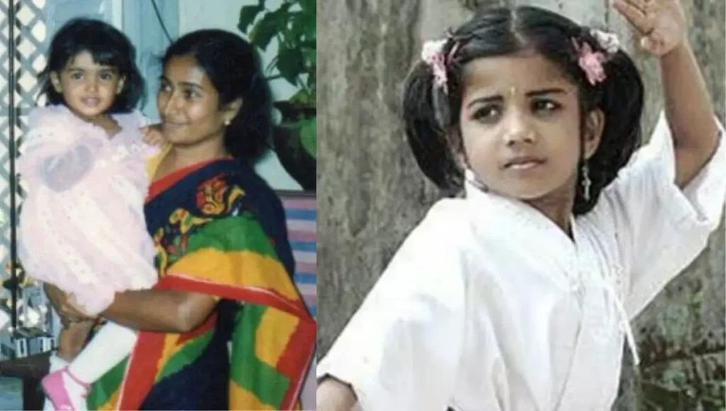 Samantha Ruth Prabhu Childhood Photo