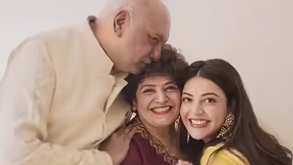 Kajal Aggarwal  Parents 