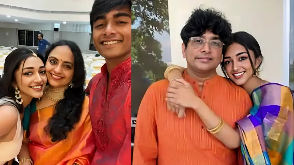 Preity Mukhundhan Family 