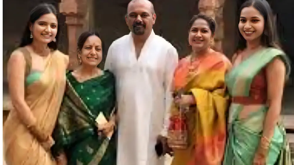 Ashika Ranganath with Family 