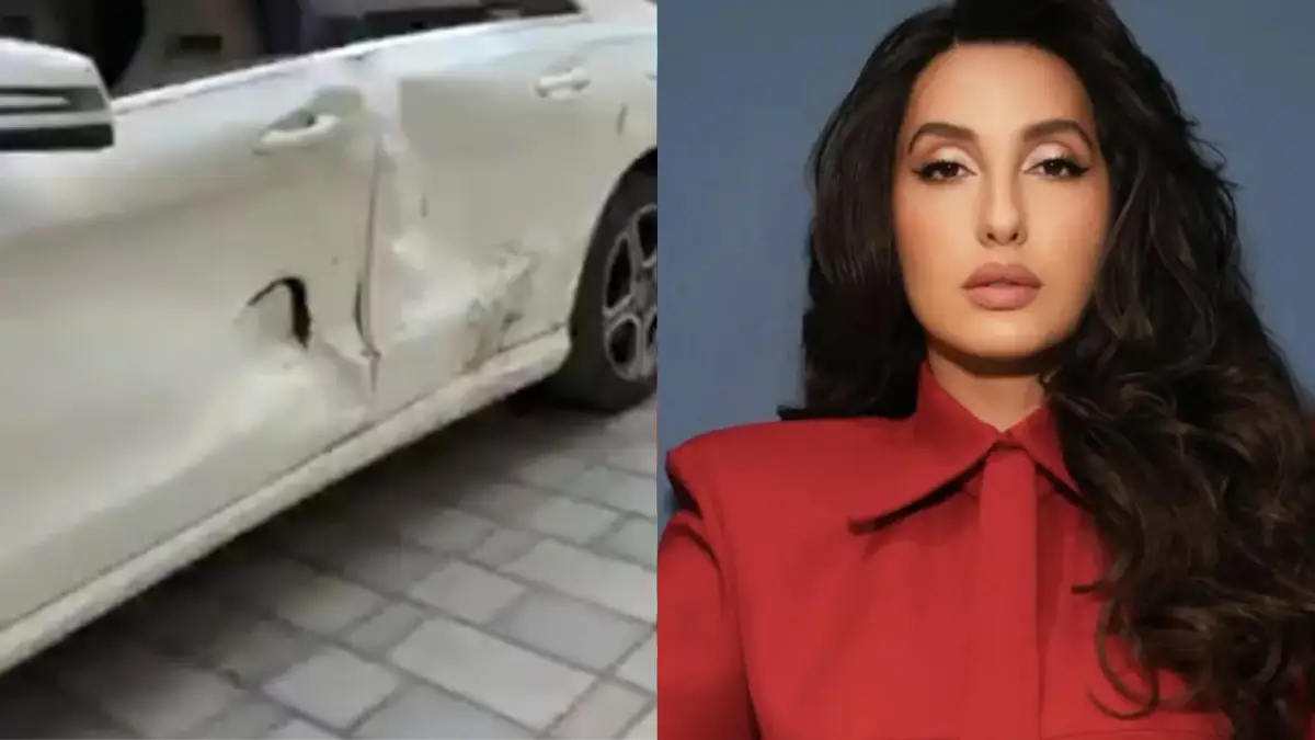 Nora Fatehi car accident
