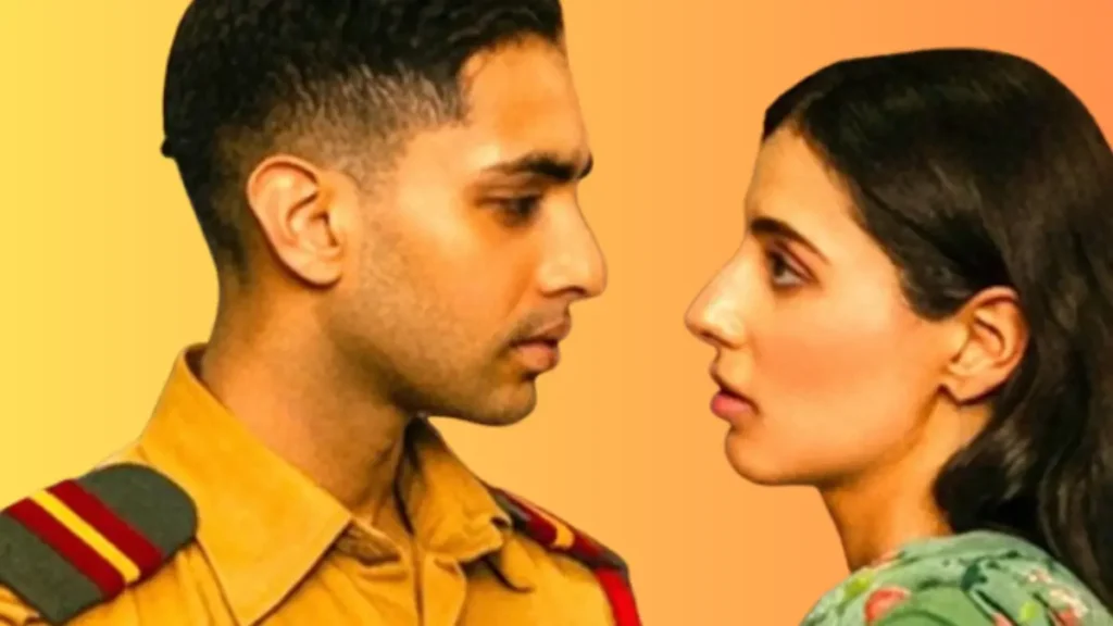 Ikkis Movie Review in Hindi: ख़ामोशी से सच्चाई दिखाती है स्वर्गीय धर्मेंद्र की अंतिम वॉर फिल्म 4 Agastya Nanda – Simar Bhatia chemistry