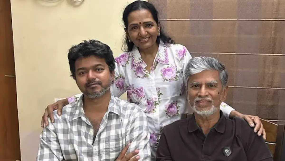 Thalapathy Vijay Parents